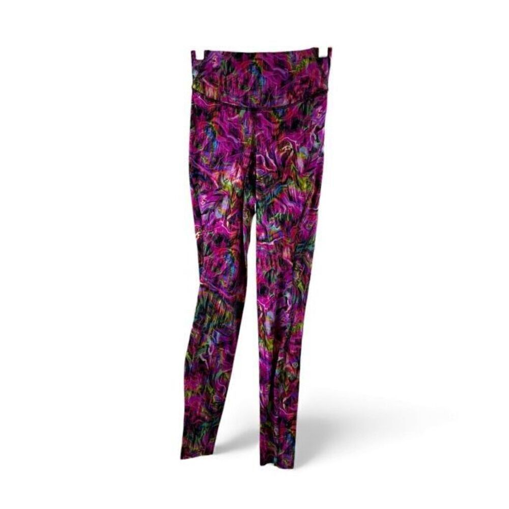 Lululemon High Rise Full Length Leggings in Multicolor Size 4